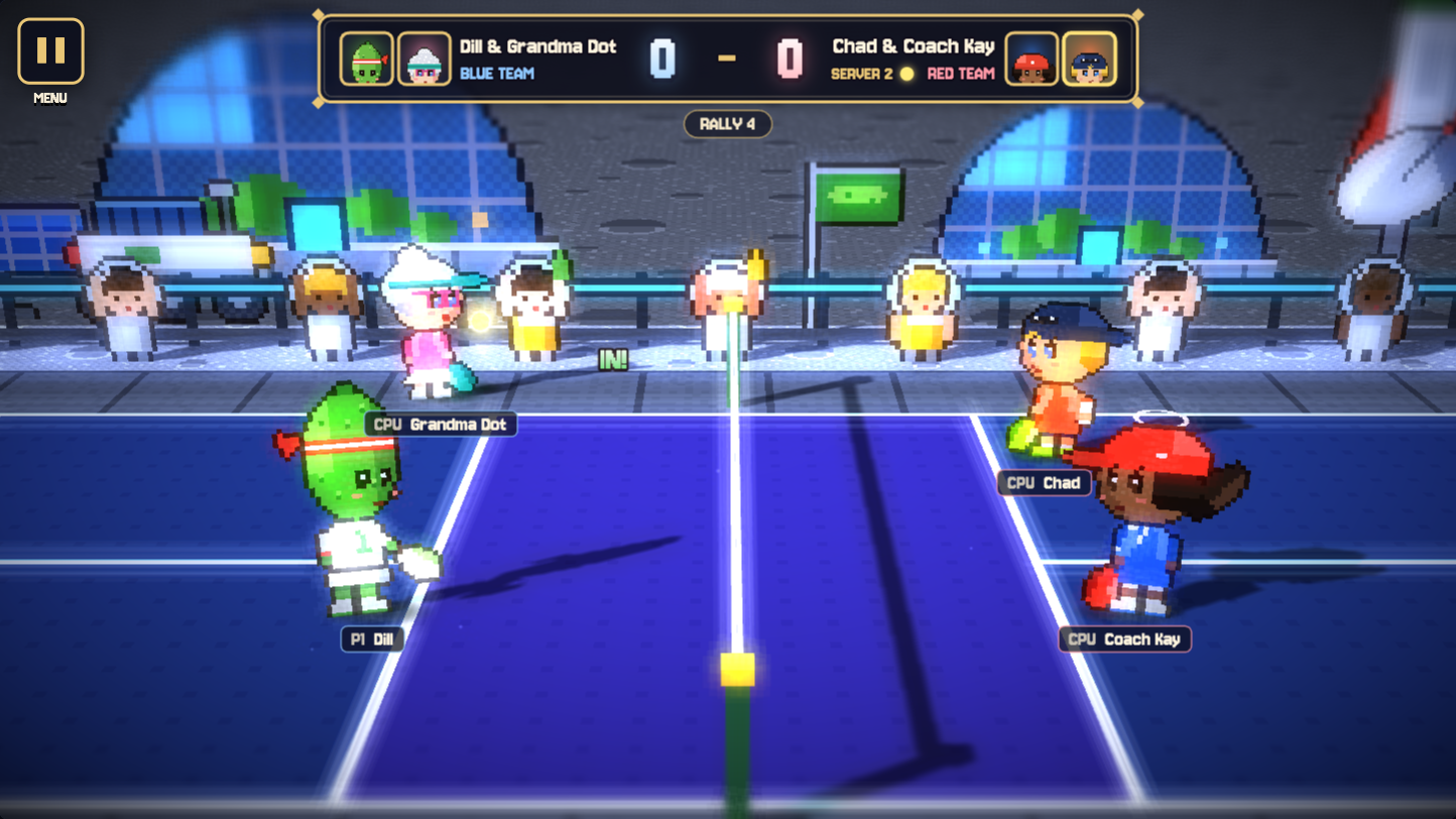 Doubles at Moon Base